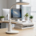 LED настолна лампа ACA LIGHTING BL1312WH DESK LAMP WHITE 10W CCT