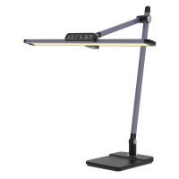 LED настолна лампа ACA LIGHTING BL1321G METALLIC GREY DESK LAMP 12W CCT 3000K - 3800K - 5700K LED настолна лампа ACA LIGHTING BL1321G METALLIC GREY DESK LAMP 12W CCT 3000K - 3800K - 5700K