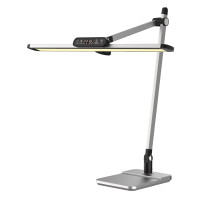 LED настолна лампа ACA LIGHTING BL1321S BRUSHED SILVER DESK LAMP 12W CCT 3000K - 3800K - 5700K LED настолна лампа ACA LIGHTING BL1321S BRUSHED SILVER DESK LAMP 12W CCT 3000K - 3800K - 5700K