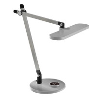 LED настолна лампа ACA LIGHTING BL1892TS BRUSHED SILVER DESK LAMP 12W CCT 3000K - 3800K - 5700K LED настолна лампа ACA LIGHTING BL1892TS BRUSHED SILVER DESK LAMP 12W CCT 3000K - 3800K - 5700K
