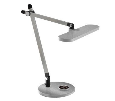 LED настолна лампа ACA LIGHTING BL1892TS BRUSHED SILVER DESK LAMP 12W CCT 3000K - 3800K - 5700K LED настолна лампа ACA LIGHTING BL1892TS BRUSHED SILVER DESK LAMP 12W CCT 3000K - 3800K - 5700K
