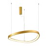 ACA LIGHTING BR97LEDP60GDCCT HARMONY SATIN BRASS 44W 3000K - 4000K - 6000K