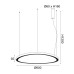 ACA LIGHTING BR97LEDP60BKCCT HARMONY BLACK 44W 3000K - 4000K - 6000K