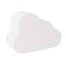 LED декорация ACA LIGHTING CLOUDWWLR44 LED SILICONE CLOUD NIGHT LIGHT 0.02W 3000K 3 x LR44 4.5V