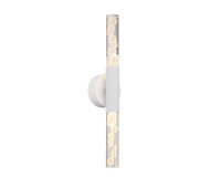 ACA LIGHTING CN2W13PWCCT OASIS WHITE WALL LAMP 13W CCT 2700K - 3000K - 4000K ACA LIGHTING CN2W13PWCCT OASIS WHITE WALL LAMP 13W CCT 2700K - 3000K - 4000K