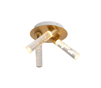 LED пендел ACA LIGHTING CN3C22PGWCCT OASIS SATIN BRASS CEILING LAMP 22W CCT 2700K - 3000K - 4000K