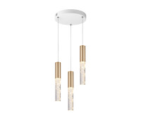 ACA LIGHTING CN3P22PGWCCT OASIS SATIN BRASS 22W CCT 2700K - 3000K - 4000K