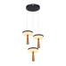 ACA LIGHTING CN3P32WBKCCT ASIAN BLACK PENDANT LAMP 32W CCT 2700K - 3000K - 4000K