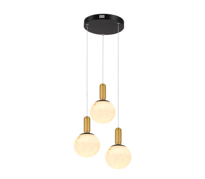 ACA LIGHTING CN3PMBKCCT MARBELLA BLACK 33W CCT 2700K - 3000K - 4000K