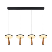 LED пендел ACA LIGHTING CN4P42WBKCCT ASIAN BLACK PENDANT LAMP 42W CCT 2700K - 3000K - 4000K LED пендел ACA LIGHTING CN4P42WBKCCT ASIAN BLACK PENDANT LAMP 42W CCT 2700K - 3000K - 4000K