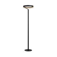 ACA LIGHTING CNF43BKDIM ROLLIE BLACK FLOOR LAMP 43W 2700K DIMMABLE