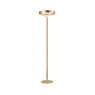 ACA LIGHTING CNF43GDIM ROLLIE SATIN BRASS FLOOR LAMP 43W 2700K DIMMABLE