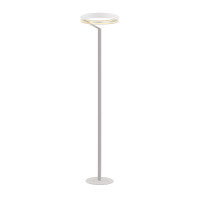 ACA LIGHTING CNF43WDIM ROLLIE WHITE FLOOR LAMP 43W 2700K DIMMABLE