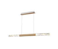 ACA LIGHTING CNLP15PGWCCT OASIS SATIN BRASS 15W CCT 2700K - 3000K - 4000K
