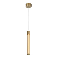 ACA LIGHTING CNP7GCCT CANDELERA SATIN BRASS 7W CCT 2700K - 3000K - 4000K