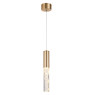 ACA LIGHTING CNP7PGCCT OASIS SATIN BRASS 7W CCT 2700K - 3000K - 4000K