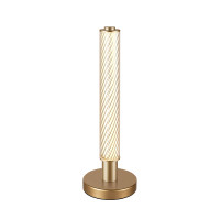 LED настолна лампа ACA LIGHTING CNT7GDIM MYSTIQUE SATIN BRASS TABLE LAMP 7W 2700K DIMMABLE LED настолна лампа ACA LIGHTING CNT7GDIM MYSTIQUE SATIN BRASS TABLE LAMP 7W 2700K DIMMABLE