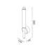 ACA LIGHTING CNW11GCCT MYSTIQUE SATIN BRASS 11W CCT 2700K - 3000K - 4000K