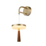ACA LIGHTING CNW11WGKCCT ASIAN SATIN BRASS WALL LAMP 11W CCT 2700K - 3000K - 4000K