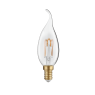 LED крушка Aca Lighting DECO3SWWTIP E14 3W 2700K FILAMENT SPIRAL CANDLE