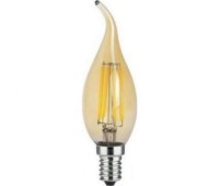 LED крушка Aca Lighting FLAM5WWTIPDIMAM E14 5W 2700K FILAMENT DIMMABLE CANDLE AMBER