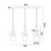 ACA LIGHTING EF93573P FLORESTA