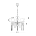 ACA LIGHTING EG170305PBCH PALERMO