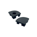 Крайни капачки за ъглов алуминиев профил P161U100MB ACA LIGHTING EP161B SET OF BLACK PLASTIC END CAPS WITH HOLE FOR P161U100MB CORN PROFILE Крайни капачки за ъглов алуминиев профил P161U100MB ACA LIGHTING EP161B SET OF BLACK PLASTIC END CAPS WITH HOLE FOR P161U100MB CORN PROFILE