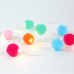 LED светещ гирлянд ACA LIGHTING F07101141 0.6W 3000K 900mm 2 x AA WOVEN POM POM BALLS STRING LIGHT WITH COPPER WIRE