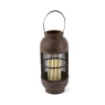 LED коледна декорация ACA LIGHTING F0711110 LED “NOUGAT” PLASTIC LANTERN WITH CANDLE 0.06W 3000K 3 x AAA IP44