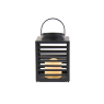 LED коледна декорация ACA LIGHTING F0711112 LED “EBEKO” METAL LANTERN WITH CANDLE 0.06W 3000K 3 x AAA IP44
