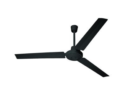 ACA LIGHTING FANOUBL10 BLACK FAN WITH 3 BLADES