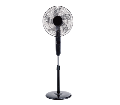 ACA LIGHTING FANSFPB10R BLACK STAND FAN WITH 5 BLADES