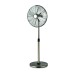 ACA LIGHTING FANSMPS50 SATIN NICKEL STAND FAN WITH 4 SILVER BLADES