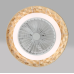 ACA LIGHTING FANW18K008 24W CCT WHITE BAMBOO FAN