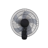 ACA LIGHTING FANWFPB20R BLACK WALL FAN WITH 5 BLADES