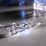 LED светещ гирлянд ACA LIGHTING FCLIP10W2A 0,45W 6000K 1350mm 3 x AA CLEAR PLASTIC CLIP DECORATIVE STRING LIGHT