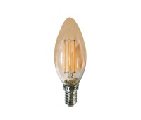 LED крушка Aca Lighting FLAM5WWDIMAM E14 5W 2700K FILAMENT DIMMABLE CANDLE AMBER