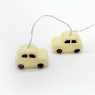 ACA LIGHTING FPCAR10WW2AT 0.45W 3000K 1350mm 3 x AA SILICONE CAR DECORATIVE STRING LIGHT