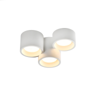 ACA LIGHTING G96013 GYPSUM GENI 3 x GX53