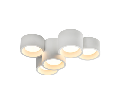 ACA LIGHTING G96015 GYPSUM GENI 5 x GX53