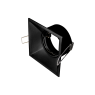 Луна за вграждане ACA LIGHTING GLGUQ1B TRIMLESS SQUARE MOVABLE BLACK