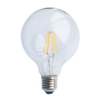 Aca Lighting PALA958WW E27 G95 8W 2700K FILAMENT