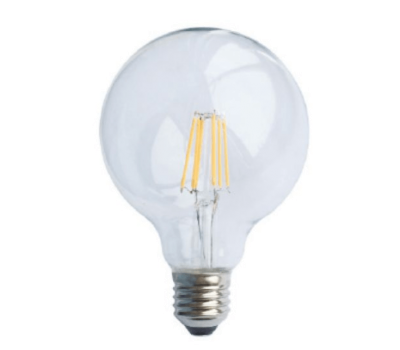 Aca Lighting PALA9510NWDIM E27 G95 10W 4000K FILAMENT DIMMABLE