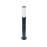 ACA LIGHTING HI1032650GDS ANTHRACITE BOLLARD GARDEN LAMP IP45