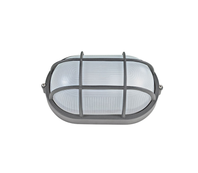 Фасаден аплик ACA LIGHTING HI5031GDS BULKHEAD FACADE WALL LAMP ANTHRACITE IP54