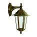 Градински аплик ACA LIGHTING HI6022R HEXAGON WALL GARDEN ANTIQUE BROWN IP44