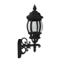ACA LIGHTING HI6189BMS WALL GARDEN LAMP BLACK IP44