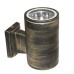 ACA LIGHTING HI7002R SPOT LIGHT 1 x E27 ANTIQUE BROWN IP54