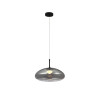 LED пендел ACA Lighting HM2357C ASTRO BLACK / SMOKED 5W LED 3000K